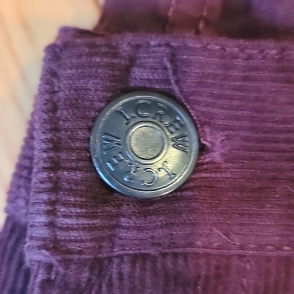 J.Crew Cords Matchstick Burgundy - Picture 3 of 15